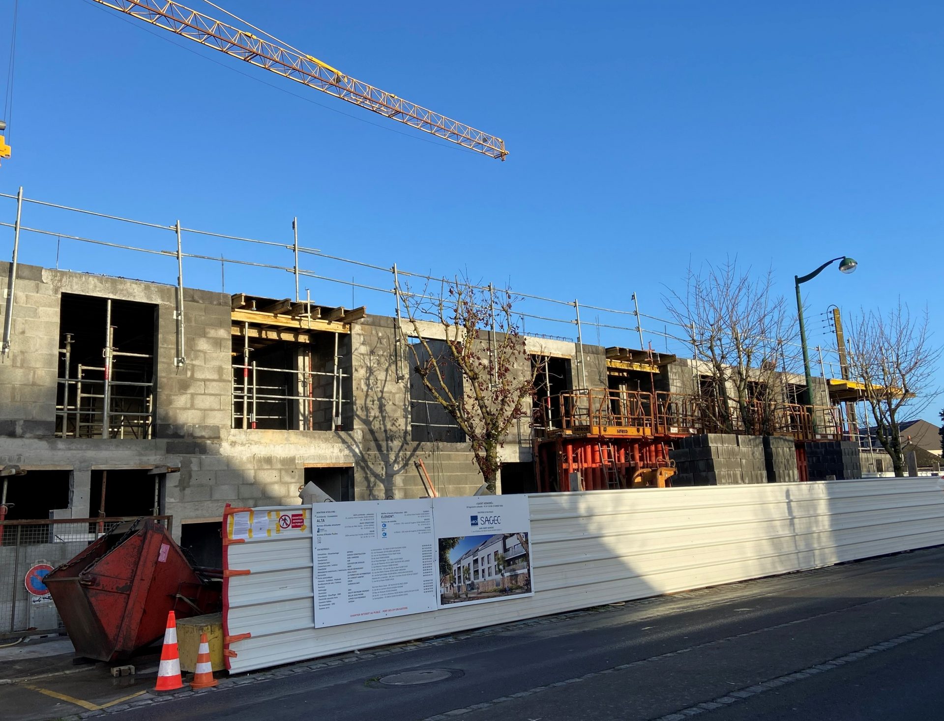 Saint-Honoré - actu chantier